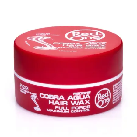 Red One Hair Styling Aqua Hair Gel Wax Cobra 150ml
